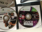 Xbox 360 slim console and 17 games for sale