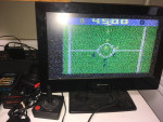 atari 2600 (#2) console vader (black model) for sale with 15 games