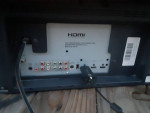 PS2 & MITSUBISHI 73" DLP 1080i TV WITH REMOTE AND 3 HDMI PORTS