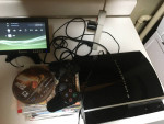 Sony playstation 3 original 160 gig model 1 controller and 12 games