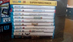 Nintendo Wii U w/24 games, digital titles, and extras.