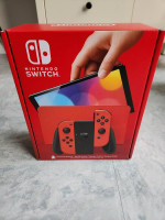 Nintendo Switch OLED Mario Red Edition console