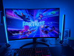 165 hz Acer Gaming Monitor 32" 1ms FHD Used Curved 16:9 HDR10