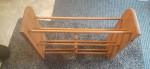 3 shelf wood dowel cd/dvd/game rack