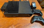 Xbox One with 2 controllers and charging station