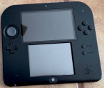 Nintendo 2DS Handheld Gaming System WITH FIVE Game Cartridges ALL EXCE