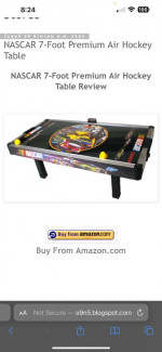 Air hockey
