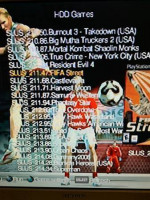 Play station 2 ps2 modded with over 100 games