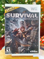 Wii - Survival: Shadows of Katmai by Cabela's - CIB with Manuals
