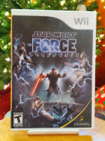 Wii Star Wars Bundle - Force Unleashed I & II - LEGO The Complete Saga