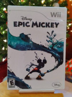 Wii Disney Epic Mickey 1 & 2 Bundle - CIB with Manuals - Fully Tested