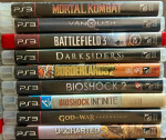 500GB PS3 Bundle 37 Games, 4 controllers