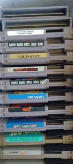 VINTAGE NINTENDO NES VIDEO GAMES