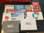 Wii Nintendo Rare Red 25th Anniversary Edition Ed.