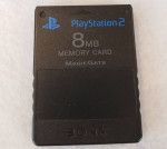 Playstation 2 PS2 Official Black Memory Card