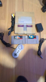 Super Nintendo w/2 games