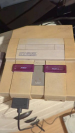 Super Nintendo w/2 games