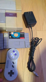 Super Nintendo w/2 games