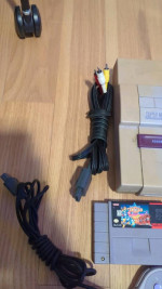 Super Nintendo w/2 games