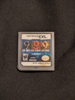999: Nine Hours, Nine Persons, Nine Doors (Nintendo DS, 2010) Cartridge Only