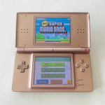 Coral Pink Nintendo DS Lite Console With Stylus & Charger