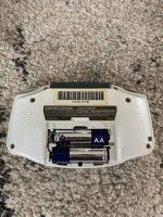 White Nintendo Game Boy Advance GBA System w/ Game