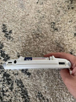White Nintendo Game Boy Advance GBA System w/ Game