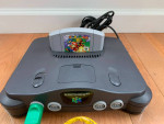 Nintendo 64 N64 Bundle W/ Console Controller and Super Mario 64