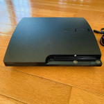 PS3 Slim Console w/ Cables Controller & 3 Games