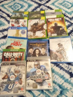 Video games and blu-rays