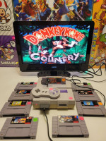 Retro Video Games Super Nintendo SNES Tiny Toons Star Wars Starfox & More