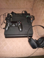Playstation 4 Slim For Sale!! With Headset and everything!