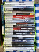 XBOX 360 GAMES, CD’S, DVD’S, LP’S