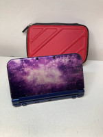 Nintendo 3DS XL Galaxy Edition Handheld System with Charger & Case