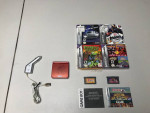 Gameboy Advance SP with Games