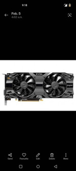 VideoGame card- EVGA GeForce  RTX 2060 Super SC