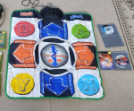 Xbox Game Disc, Mat Pad, Controller, Headphones