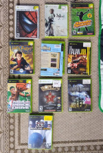 Xbox Game Disc, Mat Pad, Controller, Headphones