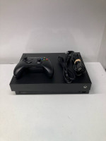 MICROSOFT XBOX ONE X 1787 CONSOLE w/CONTROLLER & WIRES