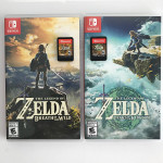 Used Nintendo 32G Switch with Pro Controller and Two Zelda Games