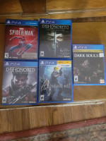 PS4, Controllers, Games