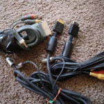 Cords Cables - XBox 360 PS1 / PS2