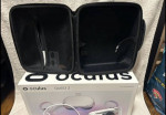 Meta Oculus Quest 2 128GB with Case, Hand Grips and Replacement Silicone Eye Pro