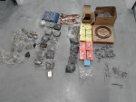 LOT OF COAX CABLE TV SUPPLIES