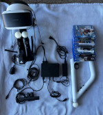 PSVR + PS Gun + Docking Station + 12 PSVR Games
