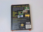 1993 SEGA GENESIS "CAESARS PALACE" GAME BOX & MANUAL