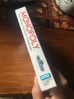 1992 SEGA GENESIS "MONOPOLY" GAME BOX & MANUAL