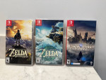 Switch Games: Zelda Breath of the Wild & Tears of the Kingdom