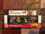 Brand New Unopened Hotwheels MARIOKART 4pc Diecast Set. See Pictures
