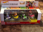 Brand New Unopened Hotwheels MARIOKART 4pc Diecast Set. See Pictures